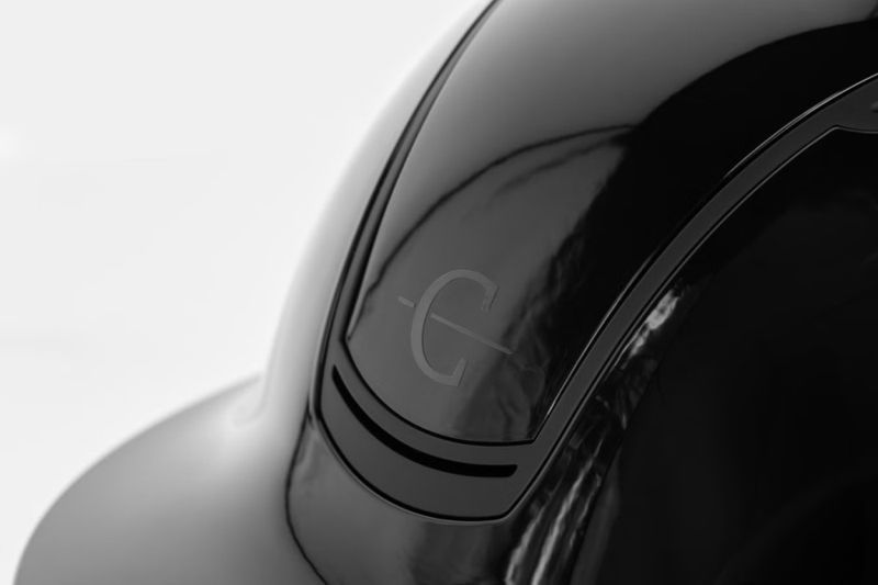 Covalliero  Ridehjelm Eclipse Polo Black Lacquer
