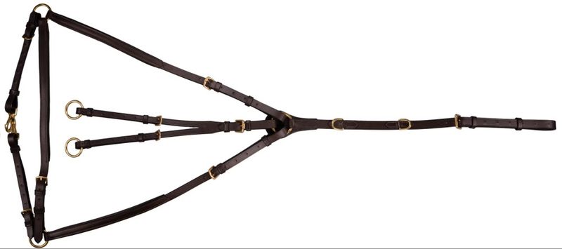 Fortøy m/Martingal Heimer Havana/Messing